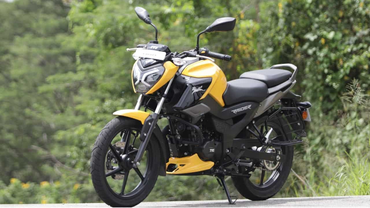 New tvs raider 125 launch