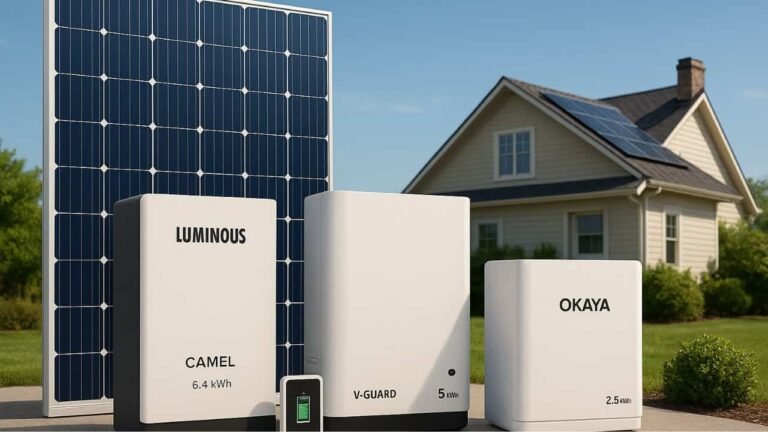 best 3 lithium solar battery