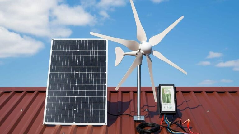 500W Solar-Wind Hybrid Kit