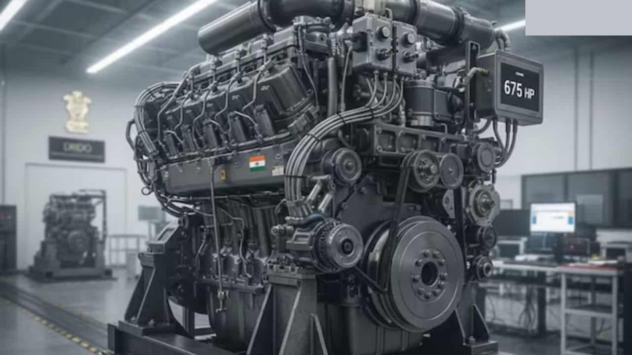 DRDO develops powerful 675 HP engine