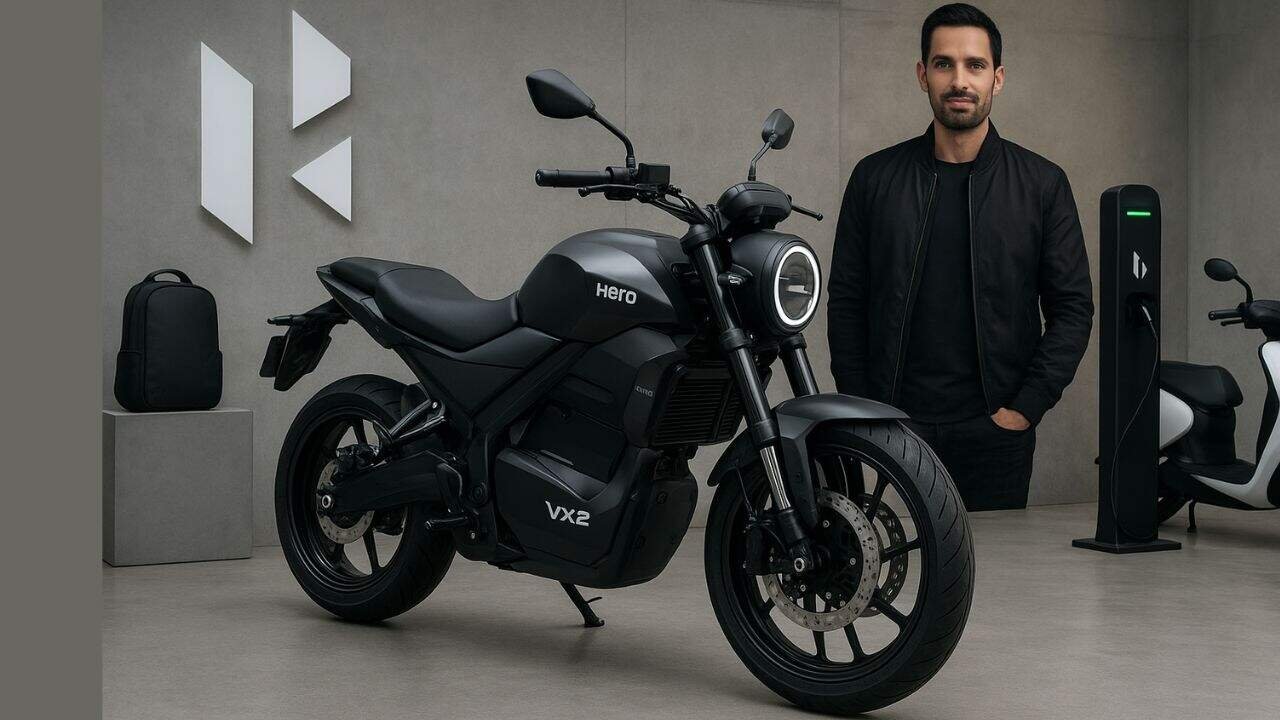 Hero first Electric Motorcycle VX2