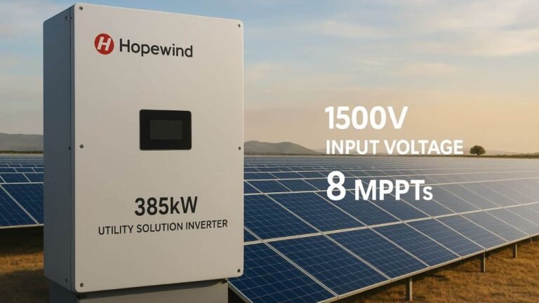 Hopewind 385kW Inverter launch