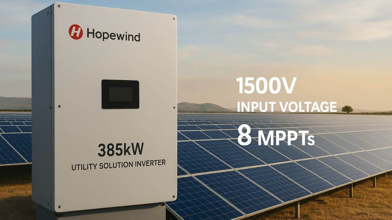 Hopewind 385kW Inverter launch