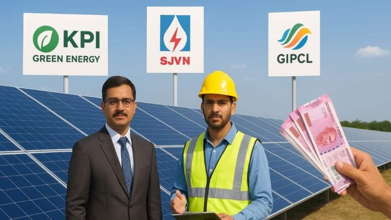 KPI Energy bags 696 crore SJVN project