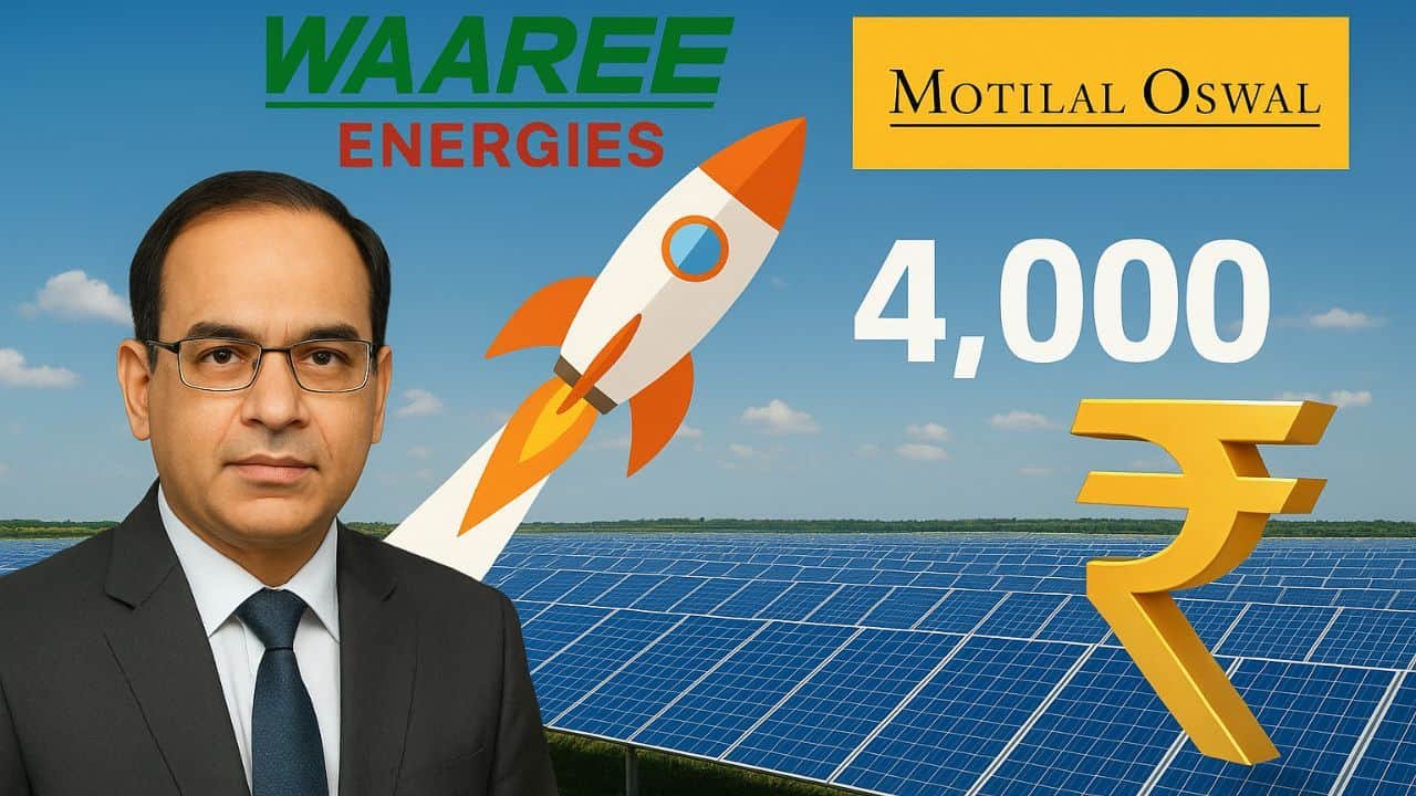 Motilal Oswal sets Waree target at rs 4000