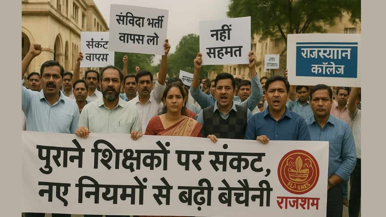 Rajasthan College Teacher Vacancy