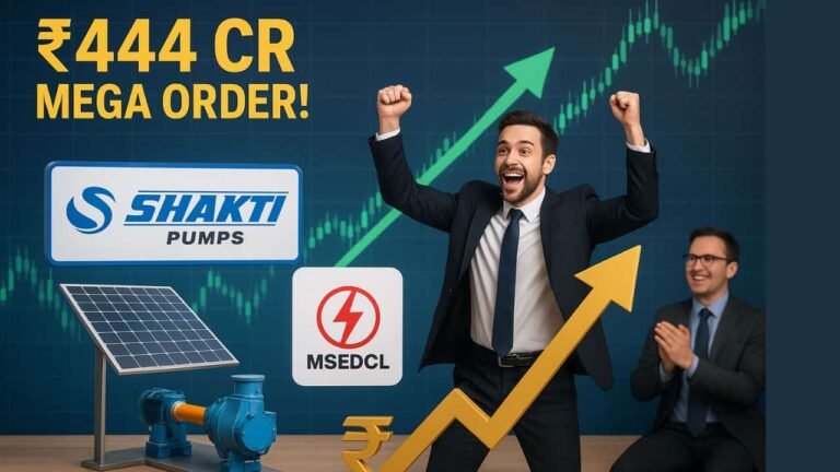 Shakti Pumps bags 444 crore mega order