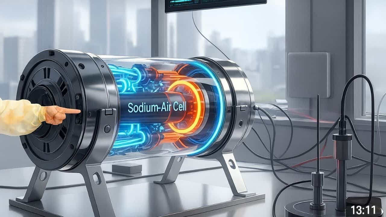 Sodium-Air Fuel Battery details